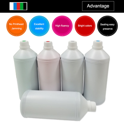 Inkjet Printer T-shirt Textile Pigment Five Color Ink Printer Dtf Printer Film Ink For Epson L1800 Xp600 4720 i3200