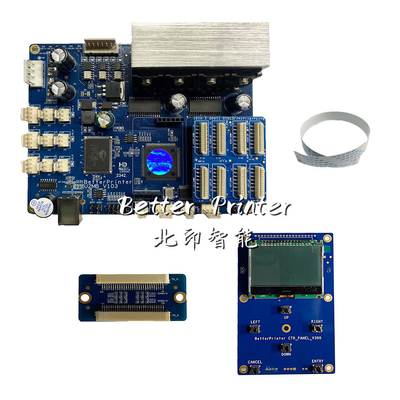 Integrated board I1600 dual head inkjet board UV flat printing phone case crystal logo metal printer board