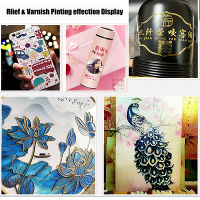PET Film Heat Transfer Printer inkjet board TX800 UV Printer Tablet Phone Case Pattern PVC Wooden Board Printing