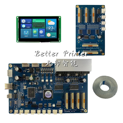 Printer board XP600 inkjet board UV printing 3D phone case photo A3 flat crystal label White ink printing Printer