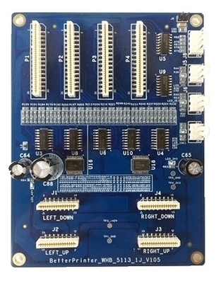 Gigabit network Inkjet 4720 single head inkjet print Board kit for Flatbed Printer