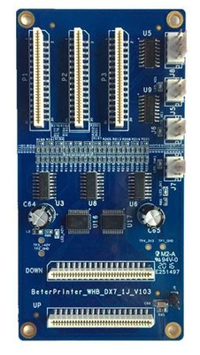 Inkjet printer system DX7 single head inkjet board use for Floor Printer UV Flatbed Printer